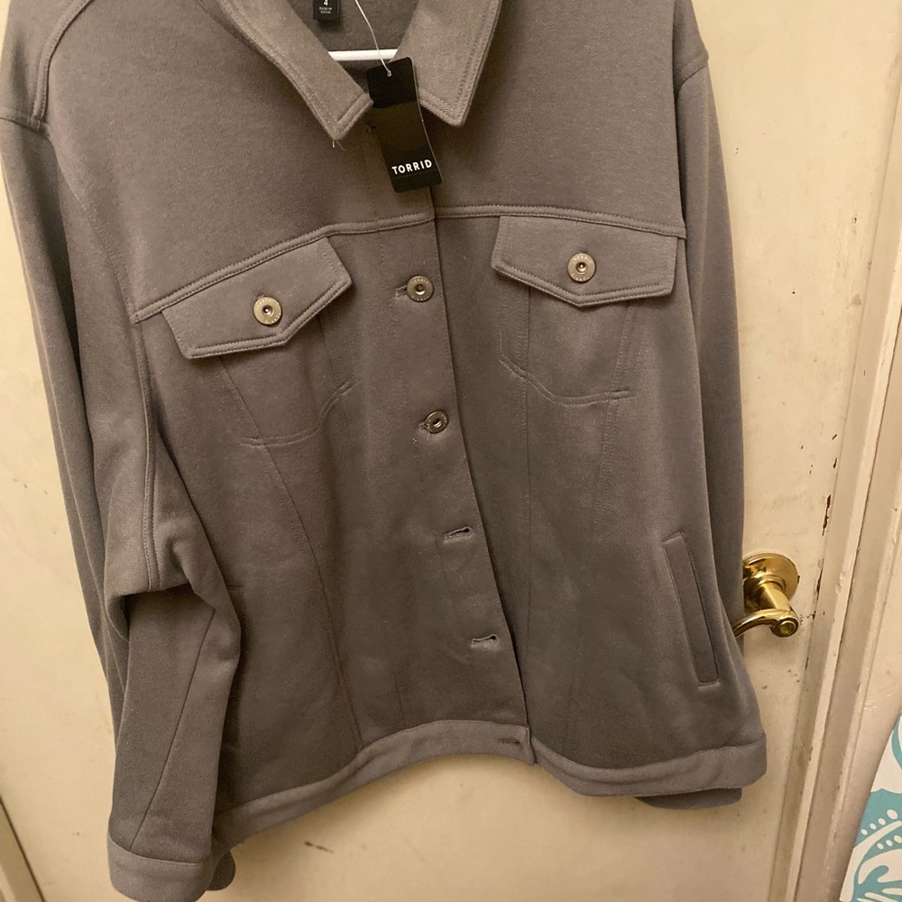 Torrid Charcoal Jean Jacket for Women